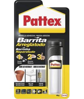 Pattex Barrita Arreglatodo Bl 48gr - Moldeable para Reparar y Sellar Agujeros y Fisuras - Ideal para Instalaciones. Depositos.