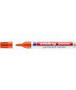 Edding 3000 Rotulador Permanente - Punta Redonda de 1.5mm - Trazo entre 1.5 y 3mm - Recargable - Secado Rapido - Color Naranja