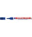 Edding 3000 Rotulador Permanente - Punta Redonda de 1.5mm - Trazo entre 1.5 y 3mm - Recargable - Secado Rapido - Color Azul