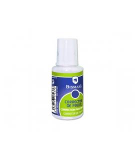 Bismark Liquido Corrector 16ml - Secado Rapido - Aplicador de Pincel - Tamaño Compacto