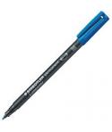 Staedtler Lumocolor 317 Rotulador Permanente - Punta Media Redonda - Trazo 1mm Aprox - Capuchon con Clip - Secado Rapido - Color