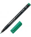 Staedtler Lumocolor 318 Rotulador Permanente - Punta Fina Redonda - Trazo 0.6mm - Capuchon con Clip - Secado Rapido - Color