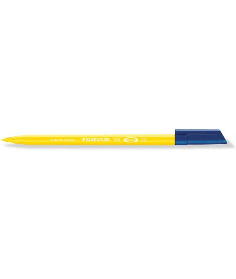 Staedtler Noris 326 Rotulador de Punta Fina - Trazo 1mm Aprox - Tina Base de Agua - Color Amarillo
