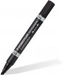 Staedtler Lumocolor 348 Rotulador Permanente de Doble Punta F de 0,6mm y M Biselada de 1,5-4mm - Secado Rapido - Color Negro