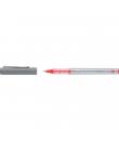 Faber-Castell Roller Free Ink Boligrafo de Tinta Liquida - Punta Conica 0,7mm - Ancho de Linea Fino - Clip de Metal - Color Rojo