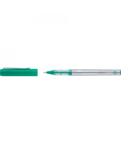 Faber-Castell Roller Free Ink Boligrafo de Tinta Liquida - Punta Conica 0,5mm - Ancho de Linea Extrafino - Clip de Metal - Color