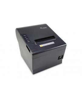 Equip Impresora Termica de Recibos POS 80mm - Resolucion 203dpi - Velocidad 250mm - Conexion WiFi, Bluetooth, USB, RJ-11 -