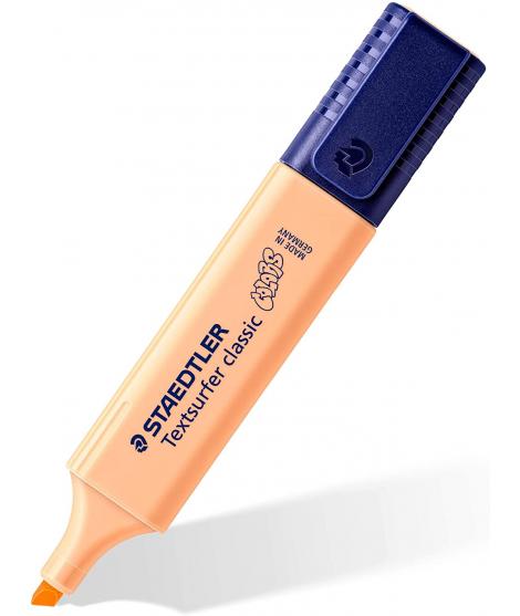 Staedtler Textsurfer Classic 364 Pastel Marcador Fluorescente - Punta Biselada - Trazo entre 1 - 5mm - Tinta con Base de Agua - 