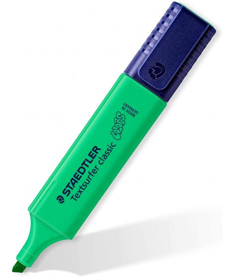 Staedtler Textsurfer Classic 364 Marcador Fluorescente - Punta Biselada - Trazo entre 1 - 5mm - Tinta con Base de Agua - Color V