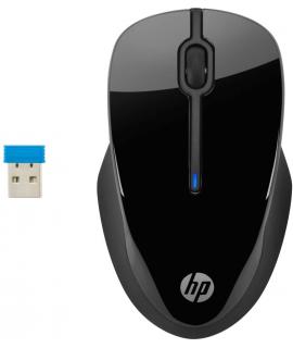HP 250 Raton Inalambrico USB 1600dpi - 3 Botones - Uso Ambidiestro - Color Negro