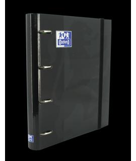 Oxford Classic A4+ Europeanbinder - Tapa Extradura Resistente - Lomo de 45mm - Anillas de 4Dx35mm - Incluye Recambio 5x5 - Color