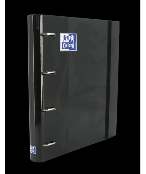 Oxford Classic A4+ Europeanbinder - Tapa Extradura Resistente - Lomo de 45mm - Anillas de 4Dx35mm - Incluye Recambio 5x5 - Color