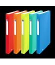 Oxford Urban A4+ Clasificador de 8 Posiciones - Tapa de Plastico Translucido - Ideal para Organizar Documentos - Colores Surtido