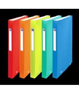 Oxford Urban A4+ Clasificador de 8 Posiciones - Tapa de Plastico Translucido - Ideal para Organizar Documentos - Colores Surtido