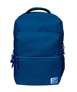 Oxford B-Ready Mochila Escolar - Tirantes Acolchados y Ajustables - Tamaño 42x30x15cm - Color Azul Marino