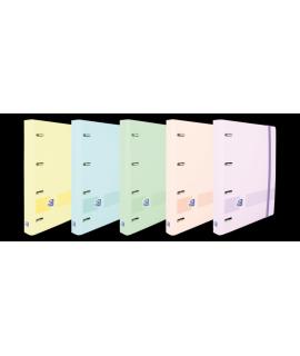 Oxford Ebind Oxfl&G Cuaderno A5+ Tapa Pastel+R5 Puntos Pastel - Papel de Alta Calidad - Tamaño A5+ - Tapa Resistente - Diseño de