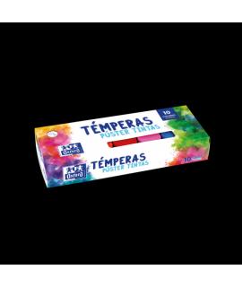 Oxford Temperas 20ml - Alta Pigmentacion - Facil de Mezclar - 10 Colores