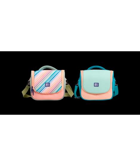 Oxford Bolsa Isotermica Porta Alimentos Colorblock - Poliester Reciclado RPET - Capacidad de 8L - Disponible en 2 Modelos