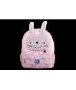 Oxford Kids Mochila Infantil 8.5L Tacto Suave Peluche - Diseño de Conejo Bunbun - Ideal para Niños Pequeños - Espaciosa y Comoda