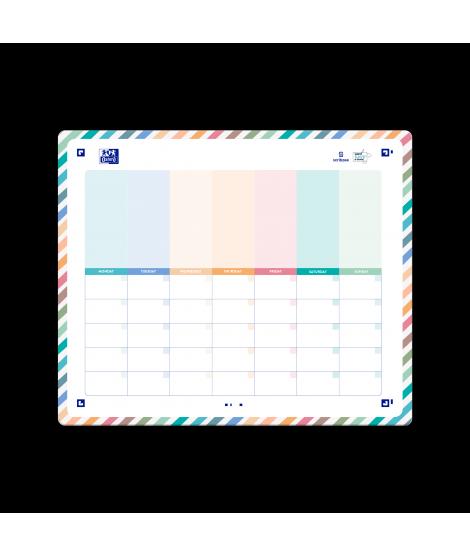 Oxford Planner Magnetico para Nevera - Organiza tu Semana con Facilidad - Incluye Iman para Fijar en la Nevera - Ideal para Plan