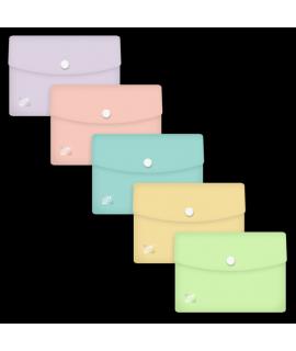 Oxford Broche Oxfurban A6 PP TR Past STD - Resistente y Duradero - Tamaño A6 - Ideal para Organizar Documentos - Colores Pastel