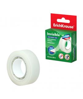 Erichkrause Cinta Adhesiva Invisible - 18mmx20m - Color Transparente