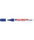 Edding 4095 Rotulador de Tiza Liquida - Punta Redonda - Trazo entre 2 y 3mm - Olor Neutro - Color Azul
