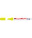Edding 4095 Rotulador de Tiza Liquida - Punta Redonda - Trazo entre 2 y 3mm - Olor Neutro - Color Amarillo Neon