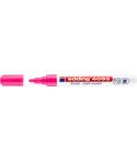 Edding 4095 Rotulador de Tiza Liquida - Punta Redonda - Trazo entre 2 y 3mm - Olor Neutro - Color Rosa Neon