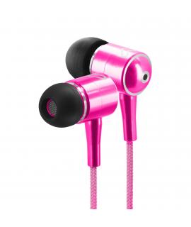 Energy Sistem Auriculares Urban 2 - Aluminio de Aleacion - Ligereza - Iman de Neodimio - Color Rosa