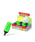 Erichkrause Visioline Mini - Miniformato Fluorescente - Emoticonos Divertidos - Verde