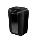 Fellowes LX70 Destructora de Papel Manual 18L - Destruye hasta 11 Hojas - Particulas de 4x40mm - Nivel de Seguridad Din P-4 - Bl