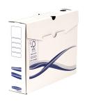 Fellowes Bankers Box Basic Pack de 25 Cajas de Archivo Definitivo A4+ 80mm - Montaje Manual - Carton Reciclado Certificacion FSC