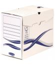 Fellowes Bankers Box Basic Pack de 25 Cajas de Archivo Definitivo A4+ 150mm - Montaje Manual - Carton Reciclado Certificacion