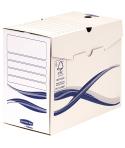 Fellowes Bankers Box Basic Pack de 25 Cajas de Archivo Definitivo A4+ 150mm - Montaje Manual - Carton Reciclado Certificacion FS