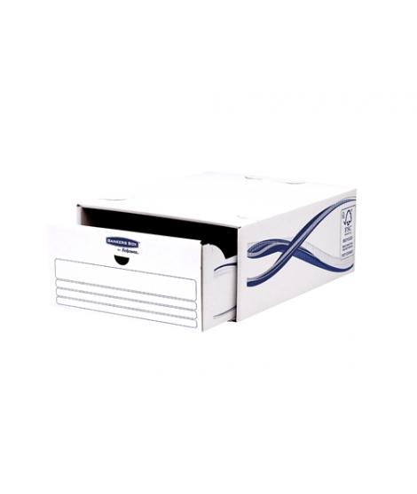 Fellowes Bankers Box Basic Pack de 5 Cajones Archivadores - Carton Reciclado Certificacion FSC