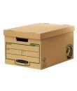 Fellowes Bankers Box Earth Maxi Contenedor de Archivos - Montaje Manual - Carton Reciclado Certificacion FSC - Color Marron