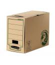 Fellowes Bankers Box Earth Caja de Archivo Definitivo Folio 150mm - Montaje Manual - Carton Reciclado Certificacion FSC -