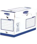 Fellowes Bankers Box Basic Pack de 20 Cajas de Archivo Definitivo A4+ 150mm - Extra Resistente - Montaje Manual - Carton