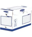 Fellowes Bankers Box Basic Pack de 20 Cajas de Archivo Definitivo A4+ 150mm - Extra Resistente - Montaje Manual - Carton Recicla