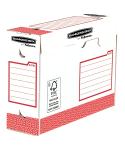 Fellowes Bankers Box Basic Pack de 20 Cajas de Archivo Definitivo A4+ 100mm - Extra Resistente - Montaje Manual - Carton