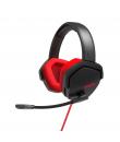 Energy Sistem Auriculares Gaming ESG 4 Sonido Envolvente 7.1 - LED Light - Almohadillas de Cuero Proteico - Color Rojo