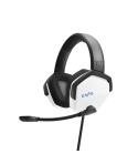 Energy Sistem Auriculares Gaming ESG 3 - Graves Profundos - Almohadillas de Tela - Sonido Cristalino - Color Blanco