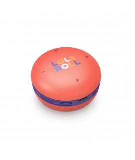 Energy Sistem Lol&Roll Pop Kids Altavoz Bluetooth - Compartir Musica - Cordon Desmontable - Personaje para Colorear  - Color Nar