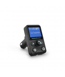 Energy Sistem Transmisor de Coche FM XTRA - LCD 1 -4" - Bluetooth - MicroSD - USB MP3 - Asistente de Voz - Color Negro