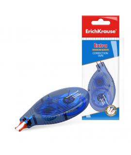 Erichkrause Cinta Correctora Extra - 5mm x 8m - Ideal para Correccion Rapida y Segura - Compatible con Cualquier Tipo de Tinta y