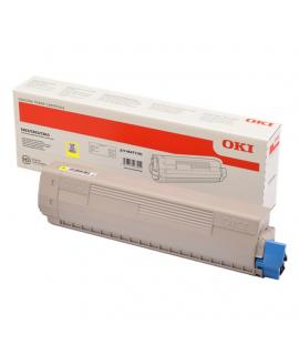 OKI C823/C833/C843 Amarillo Cartucho de Toner Original - 46471101