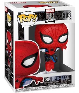 Funko Pop Marvel Spider-Man 80TH Primera Aparicion - Figura de Vinilo - Altura 9cm aprox.