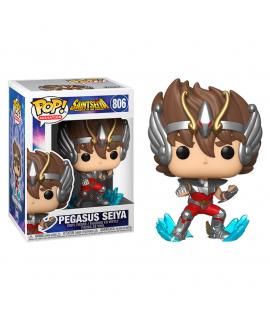 Funko Pop Animacion Caballeros del Zodiaco Saint Seiya Pegasus Hyoga - Figura de Vinilo - Altura 9cm aprox.