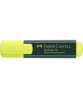 Faber-Castell Rotulador Marcador Fluorescente Textliner 48 - Punta Biselada - Trazo entre 1.2mm y 5mm - Tinta con Base de Agua -